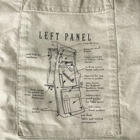 SOLD‼️ BANANA REPUBLIC Safari Cargo Vest - Picture 5 of 8